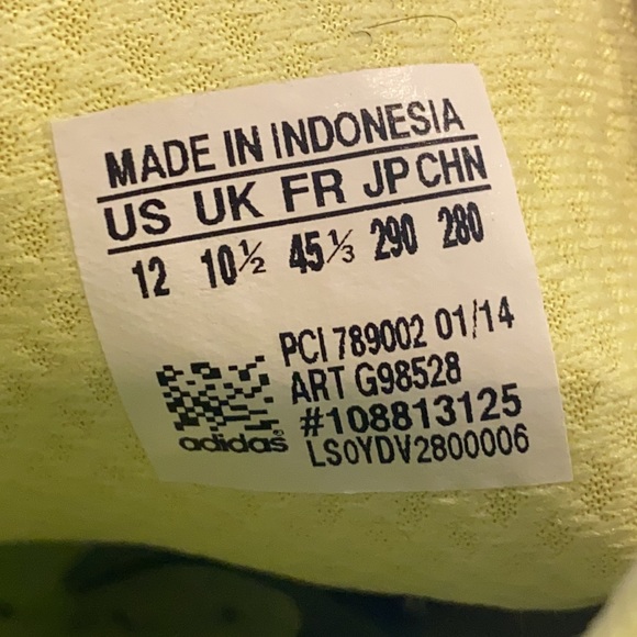 Adidas Climacool Aerate 3 White/Neon Running Shoes G98528 Women's Size 12 - Picture 12 of 13